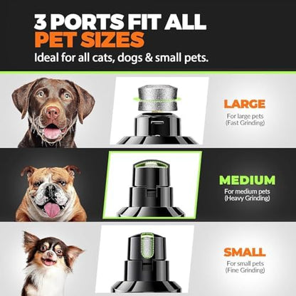 Whisper Quiet Dog Nail Grinder Safe & Stress-Free for Sensitive Dogs Cats - Image 6