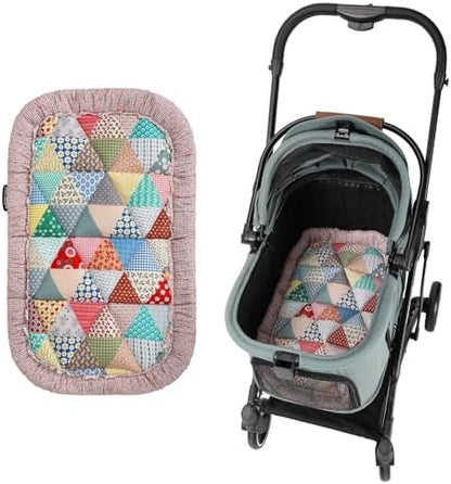 Beberoad Reversible Pet Stroller Pad - Dual-Sided Cooling & Warmth Cushion, Washable Mat for Cats and Dogs, All-Season Use by BeberoadPets