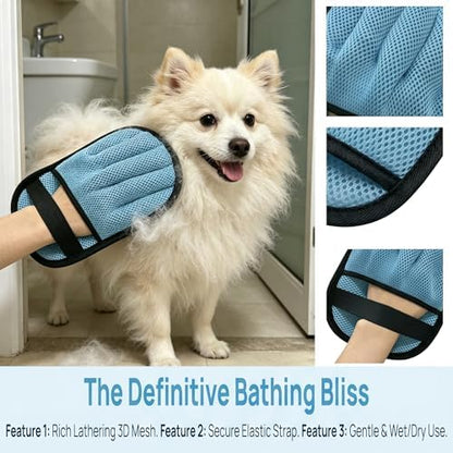 Pet Hair Remover Glove for Cats Dogs Electrostatic Uproot Clean Glove - Image 2