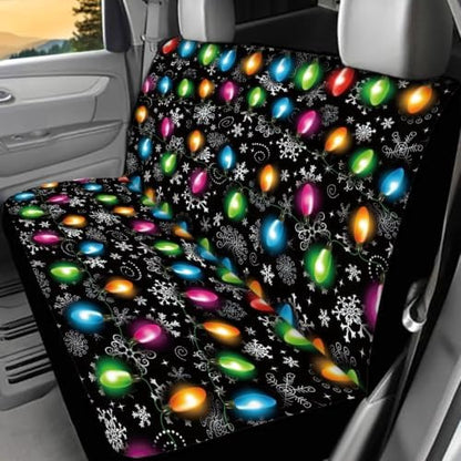 AFPANQZ Car Rear Seat Covers Auto Back Seat Cushion Christmas Decoration - Image 2