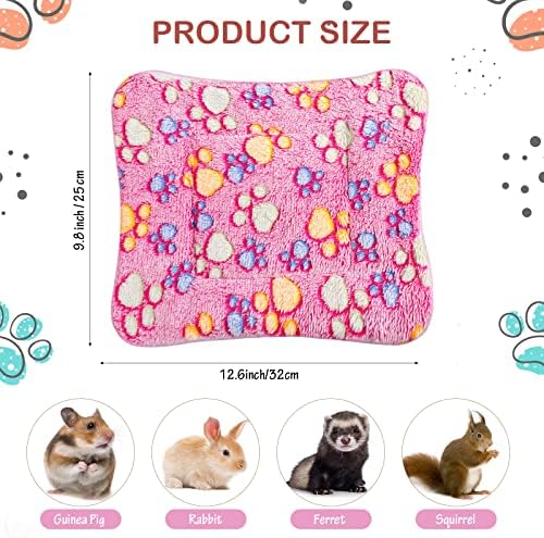 Tuanse 4 Pack Soft Pet Bed Mat Small Dog Crate Fleece - Image 2