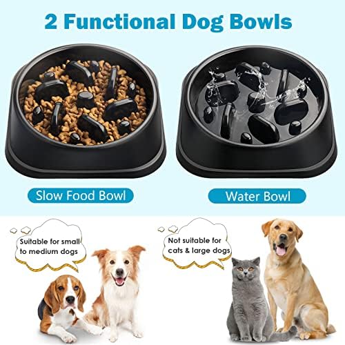 UPSKY Slow Feeder Small Dog Puzzle Bowl Feeder - Anti-Slip, Anti-Bloat, Anti-Choking - Image 4