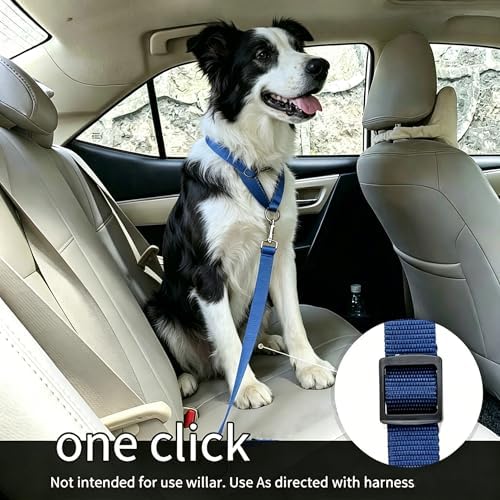 Pet Seat Belt for Dogs, Car Seat Safety Harness with Adjustable Length - Image 7