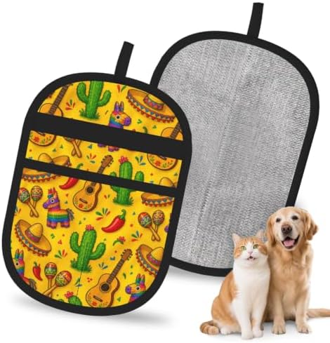 Mexica Cactu Pet Hair Removal Glove Brush Pet Hair Remover Tool for Carpet by Unknown