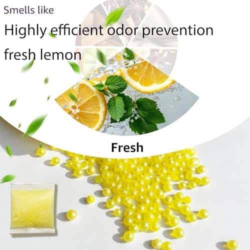 10 PCS Cat Litter Deodorizer Refills Compatible with Whisker OdorTrap Pod,Odor Remover Refills for Litter-Robot 4 Waste Bags & Litter-Robot 3 Waste Drawer, Litter Box Odor Eliminator (Lemon) - Image 5