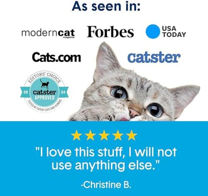 Boxie Premium Unscented Clumping Cat Litter 30+ Day Odor Control 28 lb - Image 5