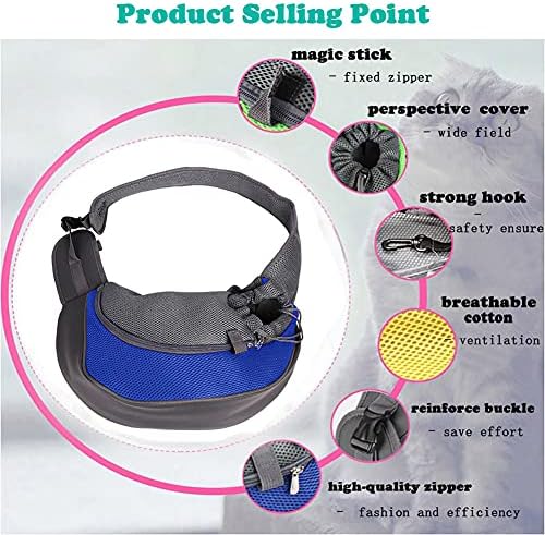 Love Dream Dog Sling Carrier for Small Dogs Cat Puppy Crossbody Bag Carrier - Image 4