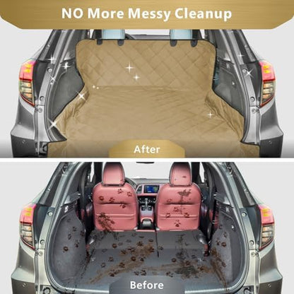 SUV Cargo Liner for Dogs - Water Resistant Trunk Cover for Midsize SUVs - Image 3
