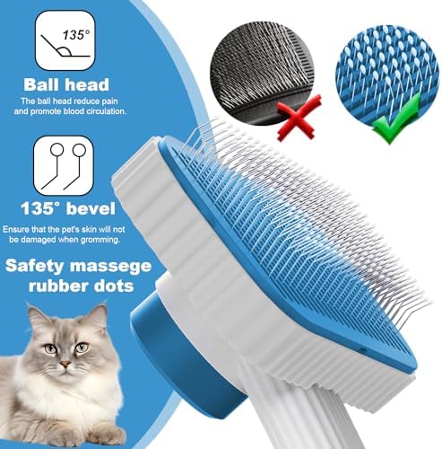 Cat brush, Cat Brush for Long or Short Haired Cats - Image 2