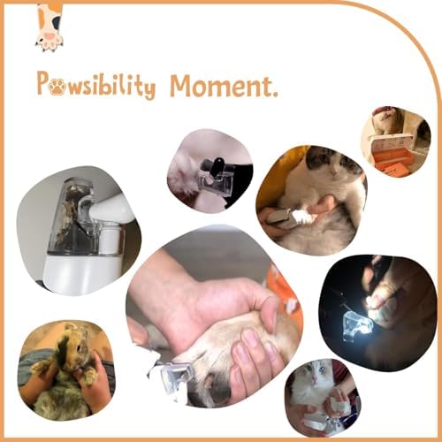 Pawsibility - Reinvented Pet Nail Clippers for Your Pal - USB Rechargeable LED Light for Bloodline | Razor Sharp and Durable Blade | Vets Recommended Trimming Tool for Dogs and Cats - Image 4