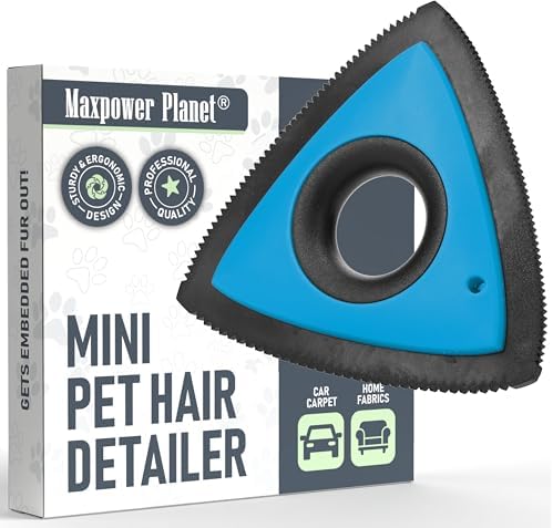 Maxpower Planet Pet Hair Removal Tool, Dog Hair Remover, for Car Carpet, Furniture, Easy Use Car Detailing Fur Remover Tool, Pet Hair Remover for Pet Fur by MaxpowerPlanet