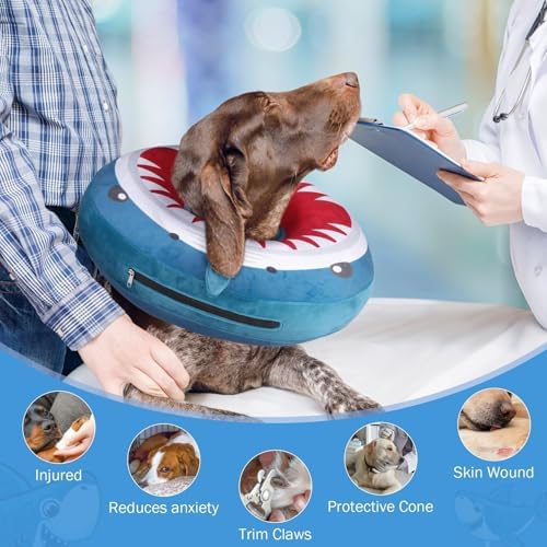 SCENEREAL Dog Cone Alternative After Surgery for Large Medium Small Dogs - Image 3