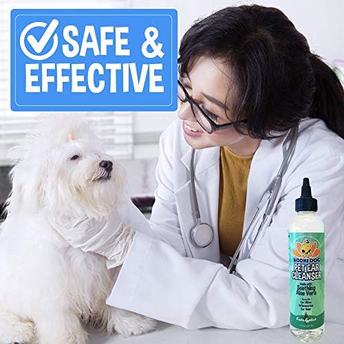 Bodhi Dog Ear Cleaner Solution for Dogs & Cats - Aloe Vera Ear Cleanser, Gentle, Safe for Ear Health - Removes Dirt, Wax & Debris - Prevents Odor & Irritation - Made in USA (8 Fl Oz) - Image 3