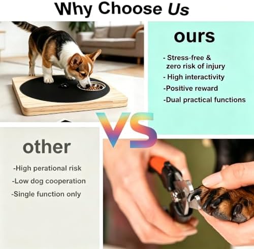 Dog Nail Scratch Board with Treat Board, Stress-Free Nail Care for Dog - Image 6