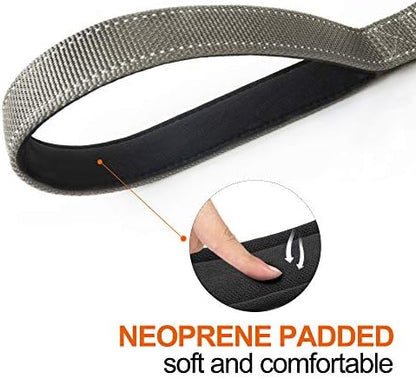 Twoear 6FT 1IN Heavy Duty Dog Leash for Large Dogs with 2 Padded Handles - Image 4