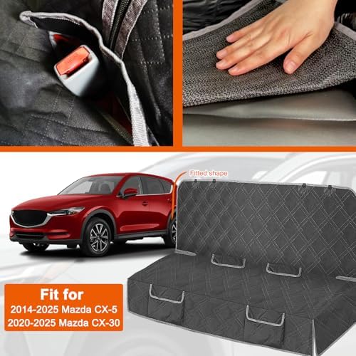 Dog Car Seat Cover for 2014-2025 Mazda CX-5 2020-2025 Mazda CX-30 - Image 2
