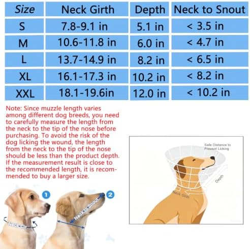 Soft Dog Cone Recovery Collars & Cones After Surgery for XXLarge Dogs - Image 5
