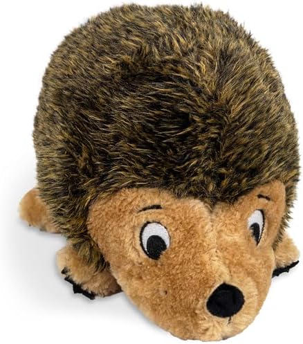 Outward Hound Hedgehogz Plush Dog Toy, Squeaks & Grunts, XL, 12" x 9" by OutwardHound
