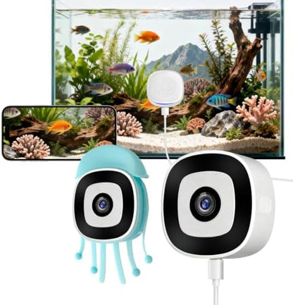 2K AI Reptile & Aquarium Camera with Wide-Angle Lens by Unknown