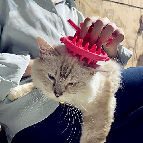Cat Brush Shedding Grooming, Soft Massage Kitty Tongue Brush, Licking Your Kitty Like a Mama Cat to Comfort, Surprise Pet Gifts - Image 6