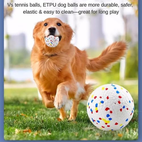Automatic Ball Launcher for Dogs ，The Upgraded Premium Ball Thrower Adjustable Distance 20-45ft Including 6 PCS 2.3-inch Sized ETPU Balls, Interactive Dog Toys Suitable for Small to Medium Sized Dogs - Image 6