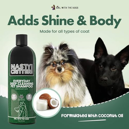 Nasty Critter! by Girl With The Dogs Deep Cleaning Dog & Cat Shampoo, 8Wks+ - Image 4