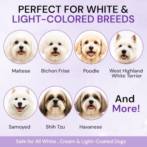 Bright White Grooming Natural Dog Shampoo and Conditioner with Aloe Vera, pH balanced Shampoo for Dogs, Tear-Free, Moisturizing Dog Shampoo for Sensitive Skin - 26.4 Oz - Image 5