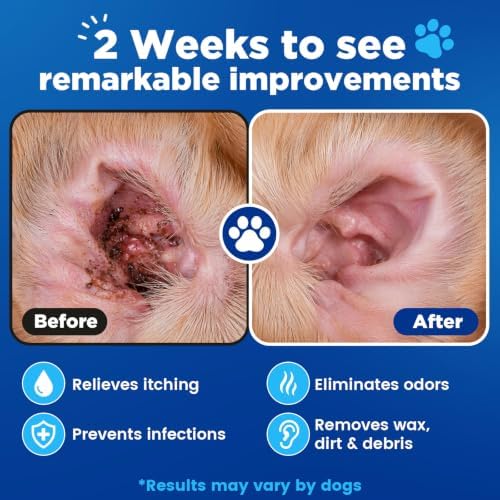 Pet Ear Cleaner Wipes for Dogs & Cats, 60Ct Extra-Large(Coconut) - Image 3