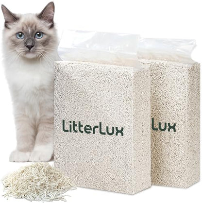 Tofu Cat Litter, Clumping, Ultra Absorbent, Flushable,100% Natural Ingredients, Soluble, Neutralizes Odor, Dust-Free, 11lb by Unknown