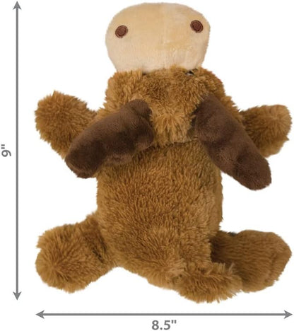KONG - Cozie Marvin Moose - Indoor Cuddle Squeaky Plush Dog Toy - for Medium Dogs…