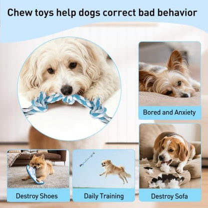 SZEE Dog Rope Toy 2-Pack, Rope Toys for Dogs, Suitable for Small Breeds - Image 4