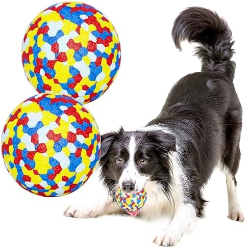 Dog Balls Toys for Aggressive Chewers(2 Pack) by LIEVUIKEN