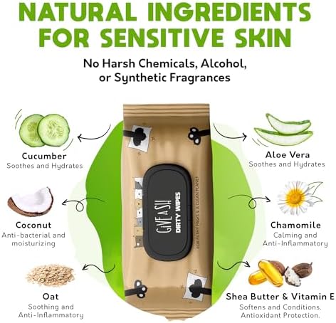 G.A.S Lick-Safe Daily Pet Wipes for Dogs and Cats, Unscented, 100 Count - Image 4