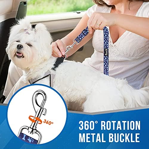Lukovee Double Dog Car Seat Belt, No Tangle Headrest Restraint - Image 3