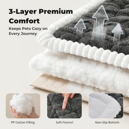 Avont Dog Bed for Car Back Seat, 2026 New Backseat Pet Bed Mat - Image 2
