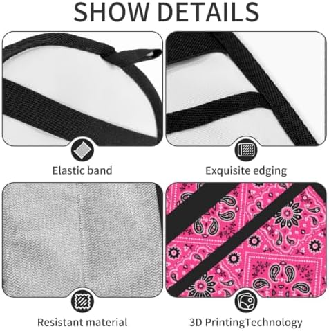 Floral Paisley Pet Hair Removal Glove Brush Hair Remover Tool for Carpet - Image 4