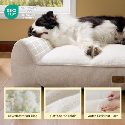 Bedsure SupportMax™ Extra Thick Orthopedic Dog Bed Medium Size Dog - Image 5