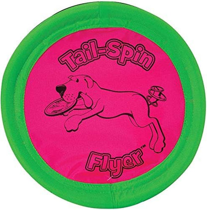 Booda 3 Pack of Tail-Spin Flyer Dog Toys, 10-Inch by Booda
