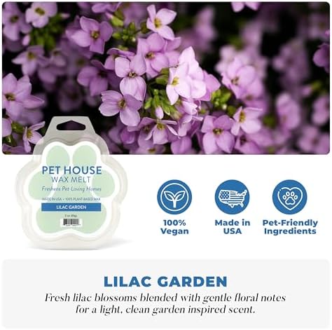 Lilac Garden Summer Wax Melts Plant-Based Wax, 2 Pack Pet House - Image 2