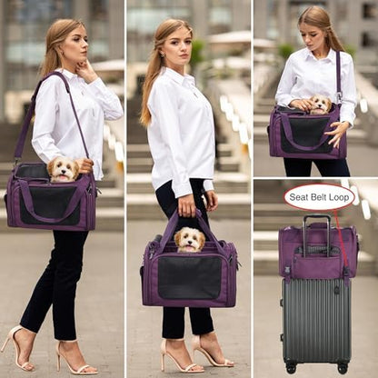 EliteField Deluxe Soft Pet Carrier for Cats and Dogs (3-Year Warranty) - Image 3