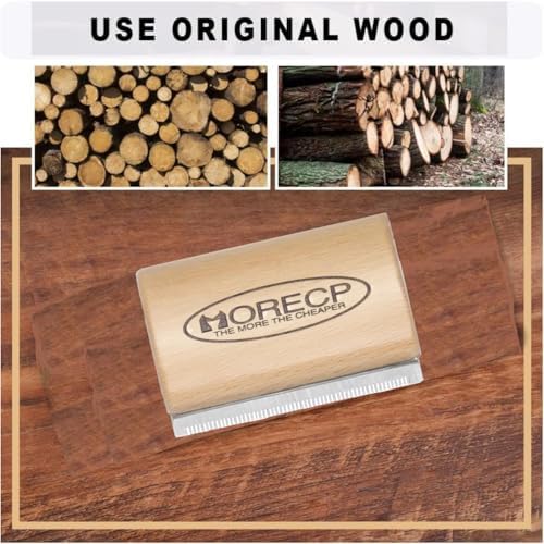 Dog Brush for Shedding Wooden Deshedding Tool Dogs Cats Grooming - Image 4