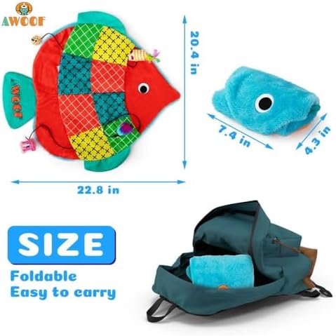 AWOOF Cat Mat,Catnip Toys for Indoor Cats - Image 6