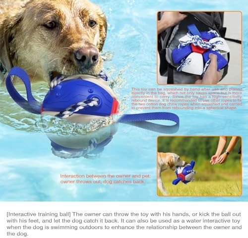 Dog Basketball with Straps, Magic Popping Ball - Image 3