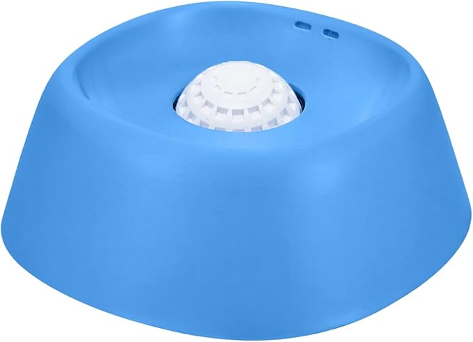 Dog Lick Bowl, Slow Feeder Dog Bowls for Liquid Treat, Dog Licking Bowl with Rolling Balls, Dog Cat Enrichment Toys - Interactive Slow Feeder & Anxiety Relief, for Large Medium Small Puppy (Blue)