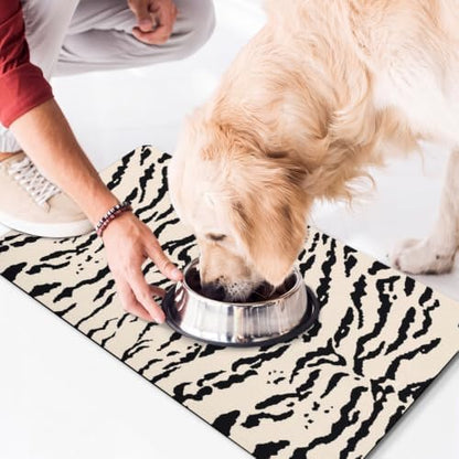Dog Food Mat for Floors Waterproof Quick Dry Pet Placemat Cat Feeding Bowls Mats for Food and Water, Eco-Friendly Dog Accessories Diatomite Pets Supplies 12" X 20" - Image 7