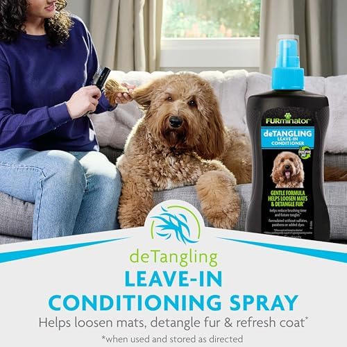 FURminator deTangling Leave-in Conditioner Spray for Dogs, 8.5 oz - Image 3