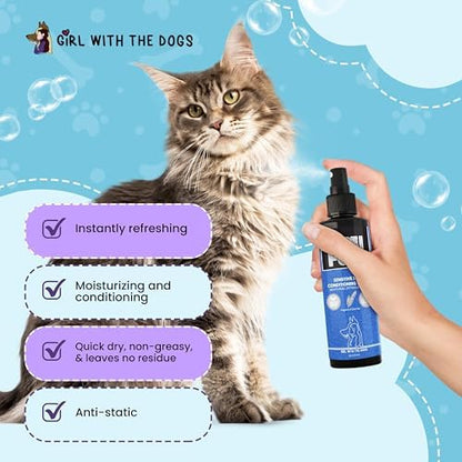 Pure Fur! by Girl With The Dogs Sensitive Skin Pet Conditioning Spray 8Wks+ - Image 5