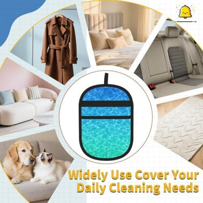 Lake Blue Pet Hair Removal Glove Brush Pet Hair Remover Tool for Carpet - Image 7