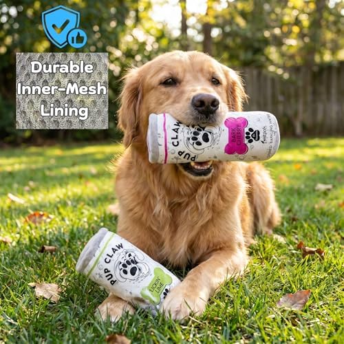 Nestpark Pup Claw Dog Toys - Funny Cute Plush Dog Toys with Squeaker and Crinkle - Parody Dog Toy (2 Pack) (Original Pack) - Image 4