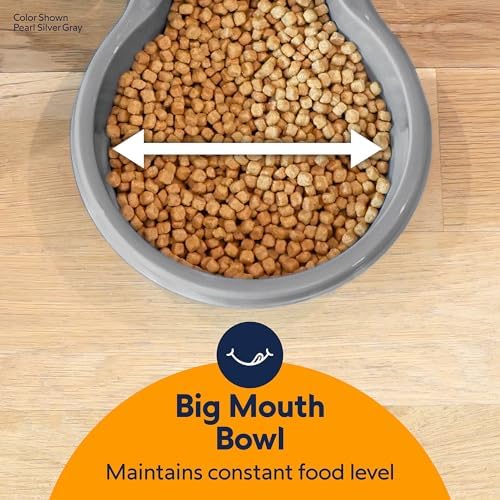 Petmate Replendish Gravity Feeder, 5 lb, Blue, Made in USA - Image 4